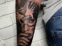 Тату пирсинг дреды, фотография 3