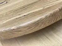 Столешница круглая из массива дуба, фотография 2