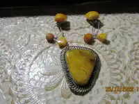 Украшения из натурального янтаря, фотография 12