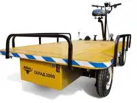 Платформенная тележка электрическая rutrike склад 2000 new, фотография 4