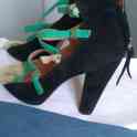 Красивые открытые туфли ZARA р. 39-40, фотография 6