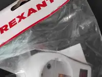 Адаптер вилка-розетка с выключателем Rexant, фотография 3