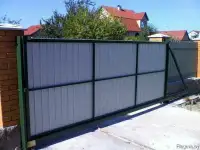 Заборы из металопрофиля под ключ за1 м. п, фотография 5