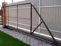 Откатные ворота  Собственное производство  Низкая цена, фотография 2