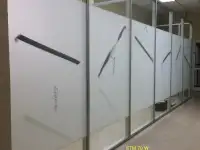 Тонировка офисных перегородок матовыми пленками., фотография 8