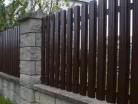 Забор из металлоштакетника (12 цветов, 0.45мм толщина), фотография 3