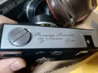 Ретро фотоаппарат Вилия авто 50 лет с гравировкой раритет 50 лет перевёртыш, фотография 2