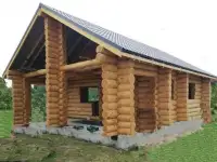 Срубы домов, бань, беседок, фотография 8