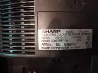 TV SHARP CV-2195RU, фотография 2