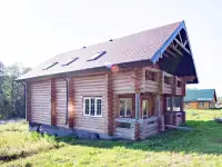 Продается дом из сруба в д.Марковщина  с отдельно стоящим гостевым домом с сауной! 15 км от Минска, фотография 3