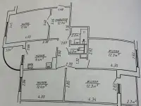 продам 4 комнатную квартиру ул. Луцкая Брест, фотография 6