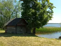 Дом на БРАСЛАВСКОМ ОЗЕРЕ (Обстерно), Зачеревье. Миорский район.