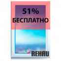 Окна Rehau со скидкой 51%