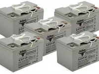 Комплект тяговых аккумуляторов rutrike 6-evf-60 (60v60a/h c3)