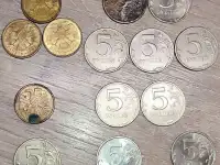 5 рублейЛ и СПМД, М и ММД