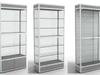 Витрины стеклянные с подсветкой в Минске!
