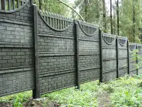Красивый забор для вашего участка, фотография 10