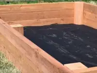 Изготовление высоких грядок