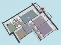 4-комн.квартира ул.Пролетарская д.71 к.2 г.Мозырь, фотография 2