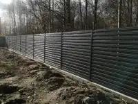 Металлический штакетник по низким ценам от производителя в Минске, фотография 4