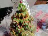 Вкусные новогодние елочки из Имбирно-медовое теста., фотография 3