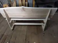 Лавочка, скамейка из дуба, фотография 7