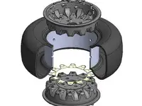 Пластиковый диск для квадроциклов с двойным бедлоком stormwheels