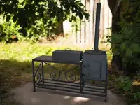 Печь для казана мангал