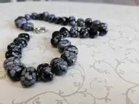 Бусы  серьги из гагата, фотография 4