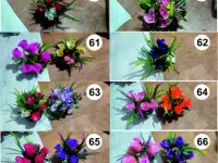 Композиции из искусственных цветов., фотография 3
