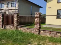 Блоки для забора Античный камень, фотография 9