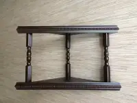 Полка для икон угловая двухъярусная ДМ, фотография 3