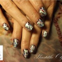 Покрытие гель лак “Shellac”, дизайн гель лаками, наращивание ногтей, маникюр, фотография 4