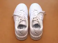 Женские кроссовки Puma Cali Bold белый цвет. Р-р 39. Материал: натуральная кожа., фотография 3