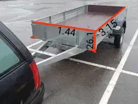 Прицеп для перевозки грузов