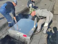 ямочный ремонт дорог и кровли установки УИ, фотография 4