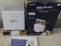 Фотопринтер Instax Link Wide Ash White, фотография 2