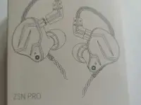 Продам наушники новые профессиональные KZ-ZSN PRO mic, фотография 4