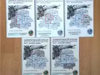Старая карта - для кладоискателей и историков атлас на бумаге, фотография 3