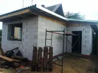 Пристройка из пеноблоков, фотография 6