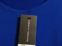 2 новых платья синее и чёрное, кружево 44-48 р-ра 96 хлопок от Dorothy Perkins, фотография 5