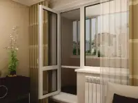 Балконная рама под ключ
