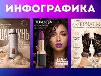 Инфографика для маркетплейсов Ozon, Wildberries