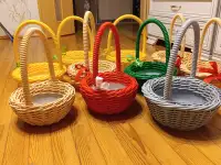Корзинки для овощей и фруктов из ротанга, фотография 2