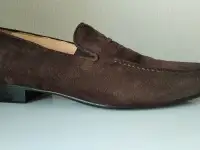 Муж. лоферы из натур. замши Италия 44-44,5 р-р, фотография 7