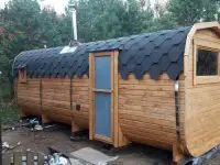 Бани бочки, квабро, Арочные, овальные и многое другого, фотография 11