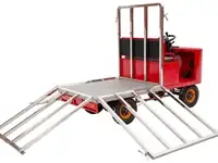 Платформенная тележка электрическая rutrike кара, фотография 6