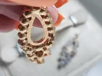 Серьги бижутерия, фотография 2