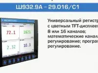 Многоканальный  видеографический регистратор Ш932.9А-29.016 фирмы Сенсорика, фотография 4