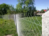 Забор из сетки Рабица. Монтаж, Цена за м.пог., фотография 3